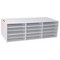9" x 12" Construction Paper Storage, 15-Slot, White, 9-3/8"H x 29-1/4"W x 12-7/8"D
